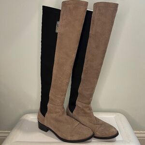 Vince Camuto - Kelli’s Knee high Beige and Black Boots - Size 7.5